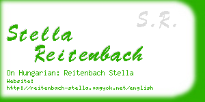 stella reitenbach business card